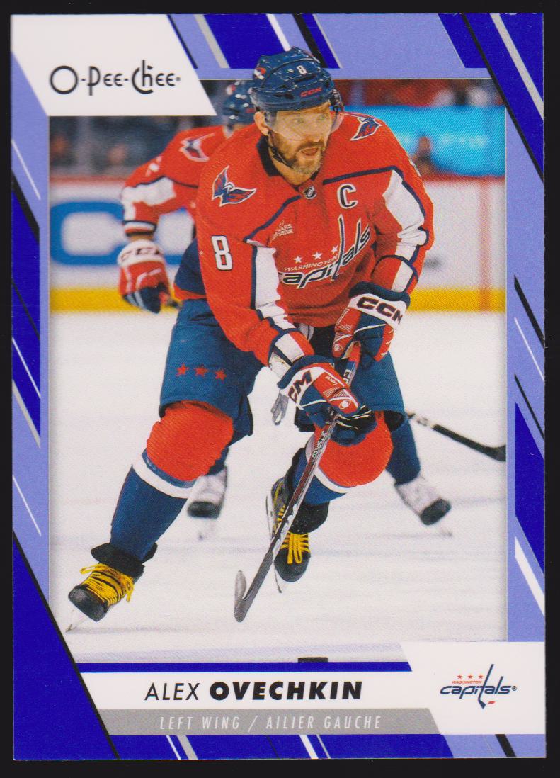 (image for) 2023-24 O-Pee-Chee Blue #8 Alexander Ovechkin