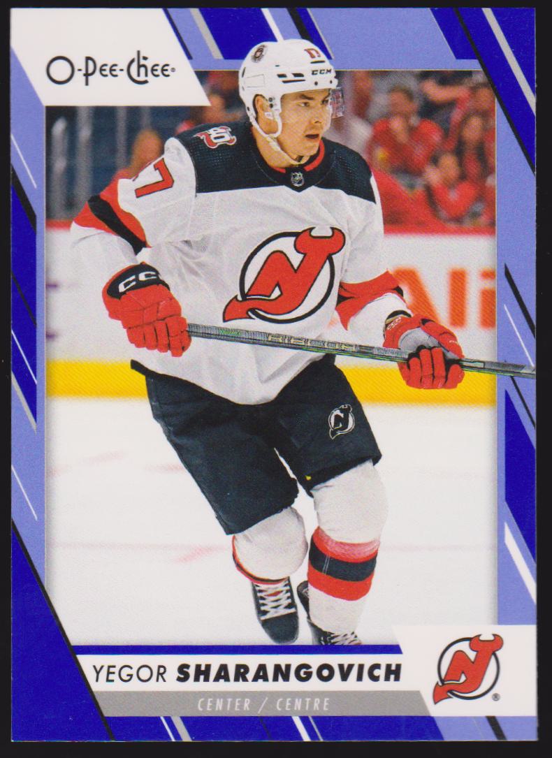 (image for) 2023-24 O-Pee-Chee Blue #120 Yegor Sharangovich