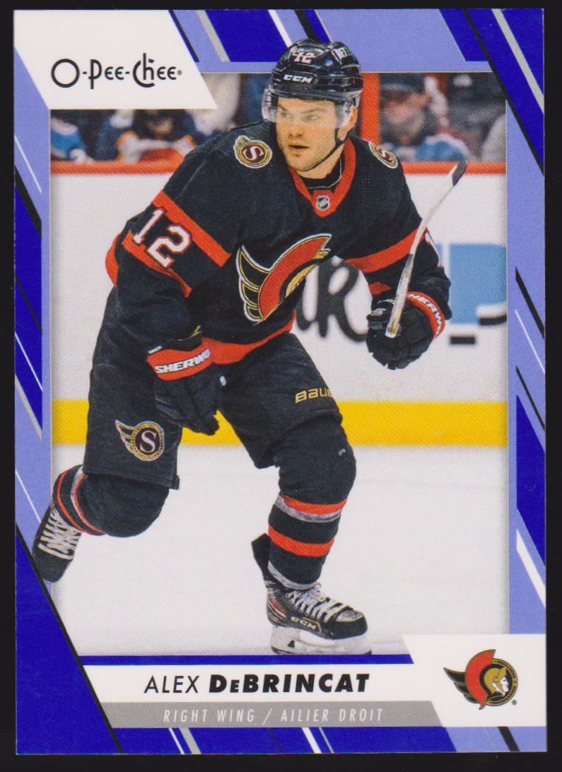 (image for) 2023-24 O-Pee-Chee Blue #180 Alex DeBrincat