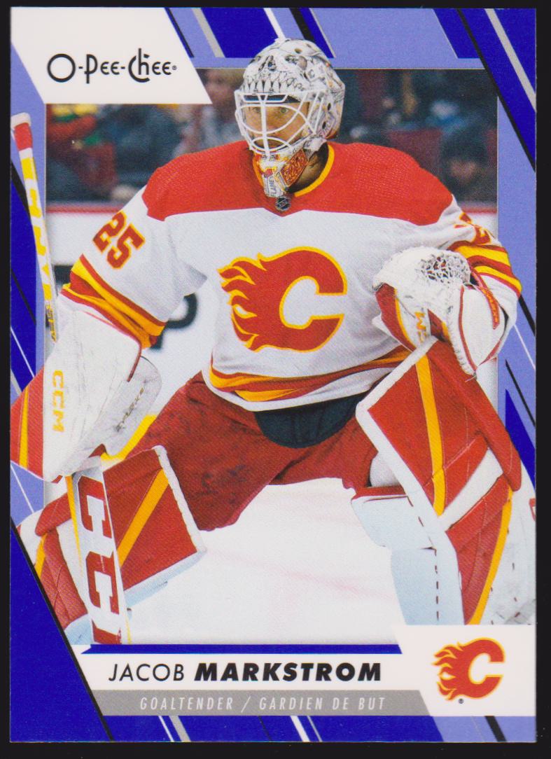 (image for) 2023-24 O-Pee-Chee Blue #75 Jacob Markstrom