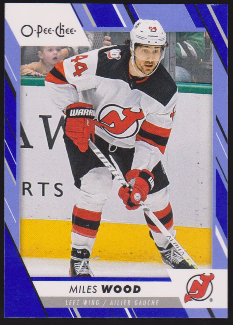 (image for) 2023-24 O-Pee-Chee Blue #263 Miles Wood