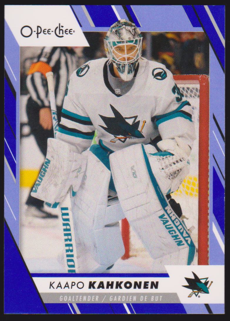(image for) 2023-24 O-Pee-Chee Blue #479 Kaapo Kahkonen