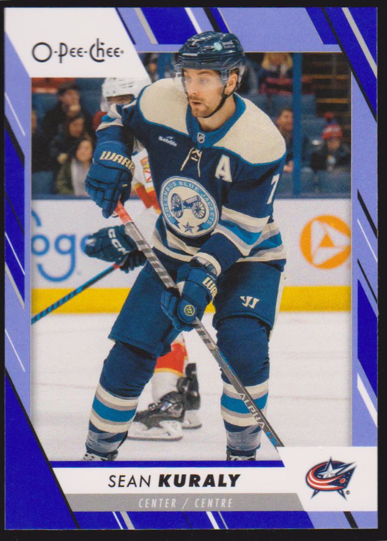 (image for) 2023-24 O-Pee-Chee Blue #354 Sean Kuraly