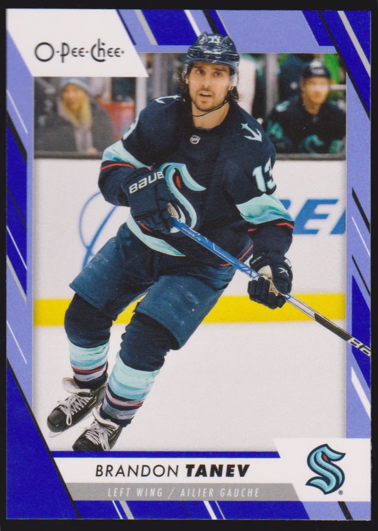 (image for) 2023-24 O-Pee-Chee Blue #252 Brandon Tanev