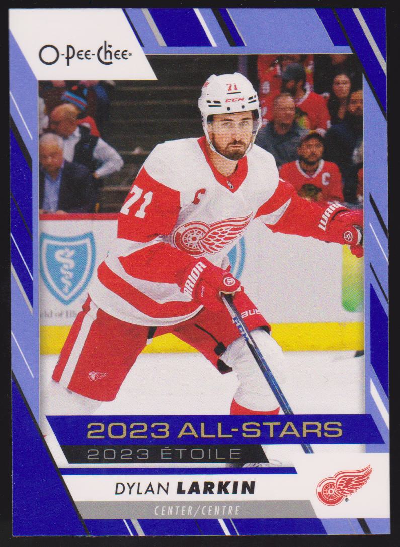 (image for) 2023-24 O-Pee-Chee Blue #515 Dylan Larkin All Star (AS)