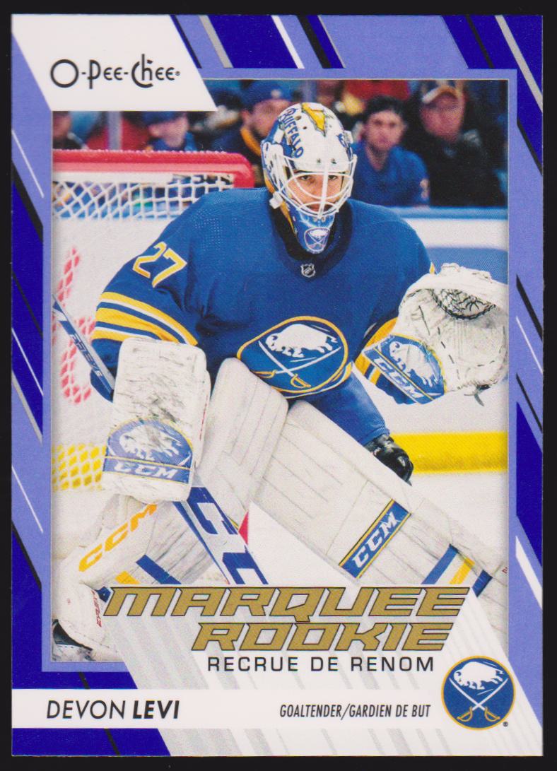 (image for) 2023-24 O-Pee-Chee Blue #576 Devon Levi