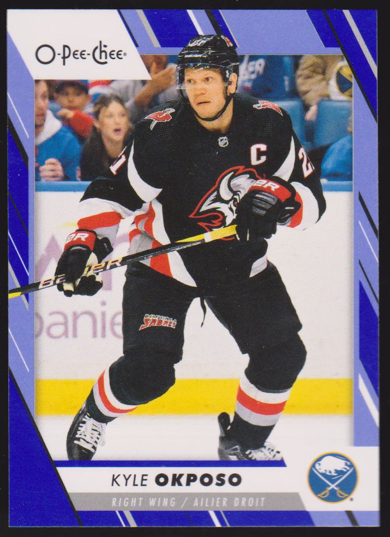 (image for) 2023-24 O-Pee-Chee Blue #363 Kyle Okposo