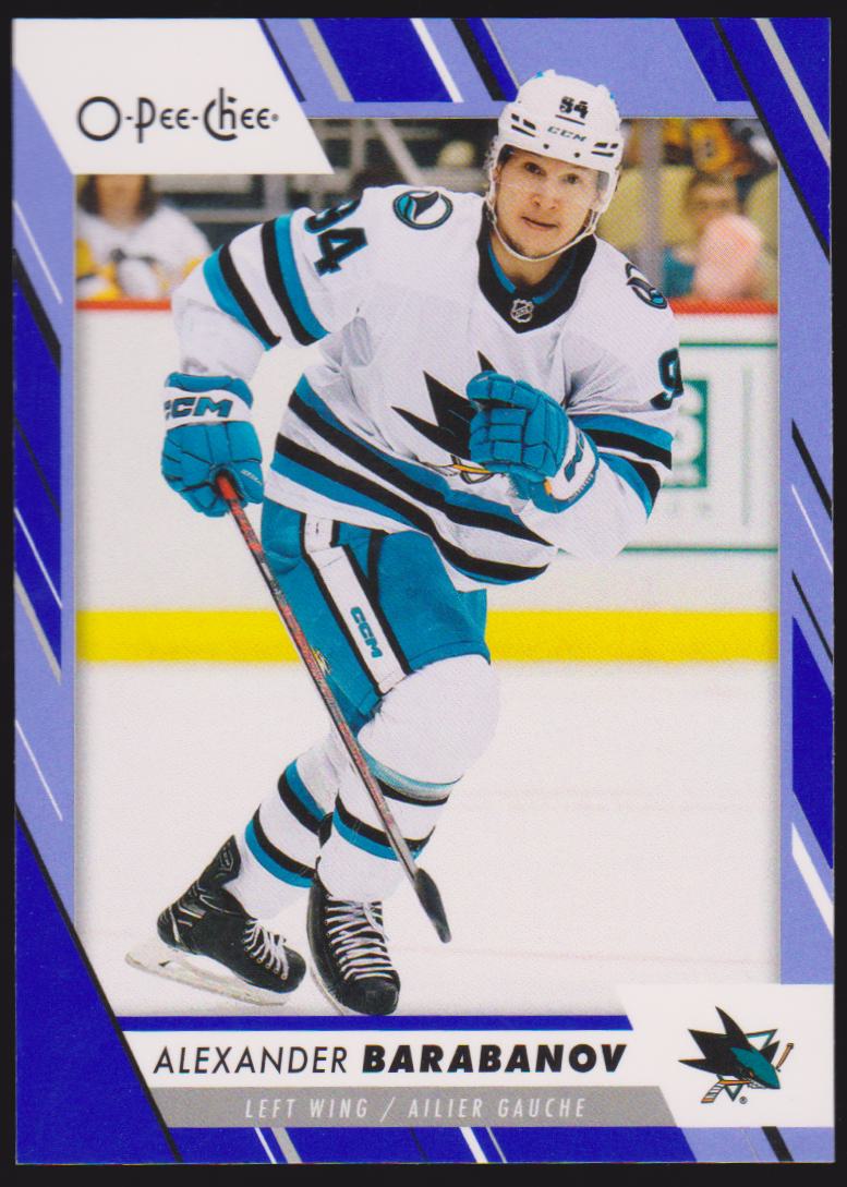 (image for) 2023-24 O-Pee-Chee Blue #421 Alexander Barabanov