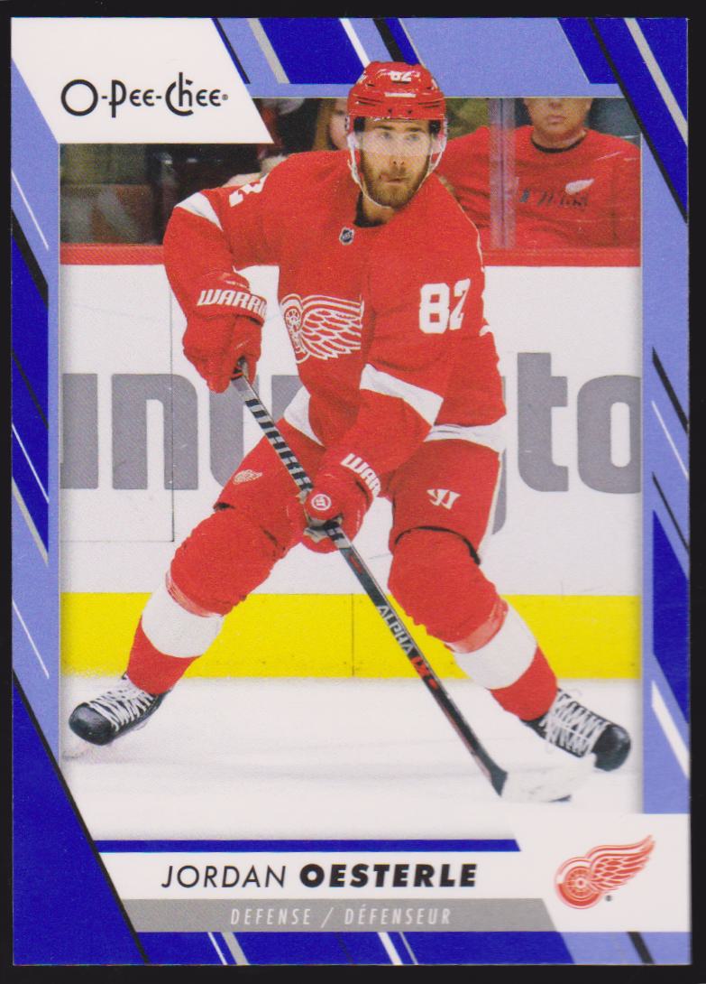 (image for) 2023-24 O-Pee-Chee Blue #447 Jordan Oesterle