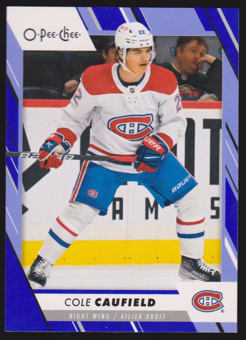 (image for) 2023-24 O-Pee-Chee Blue #14 Cole Caufield