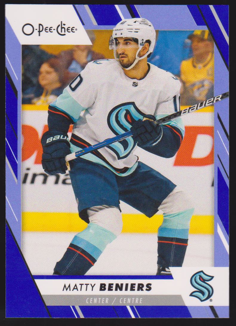 (image for) 2023-24 O-Pee-Chee Blue #40 Matty Beniers