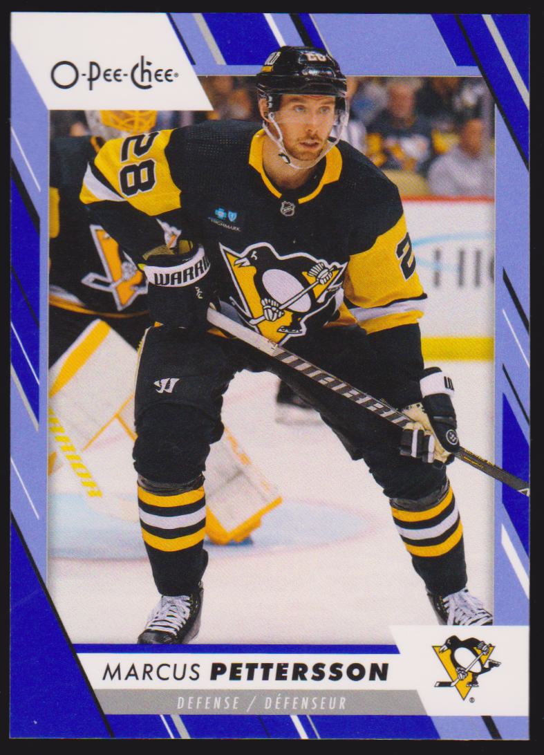 (image for) 2023-24 O-Pee-Chee Blue #369 Marcus Pettersson