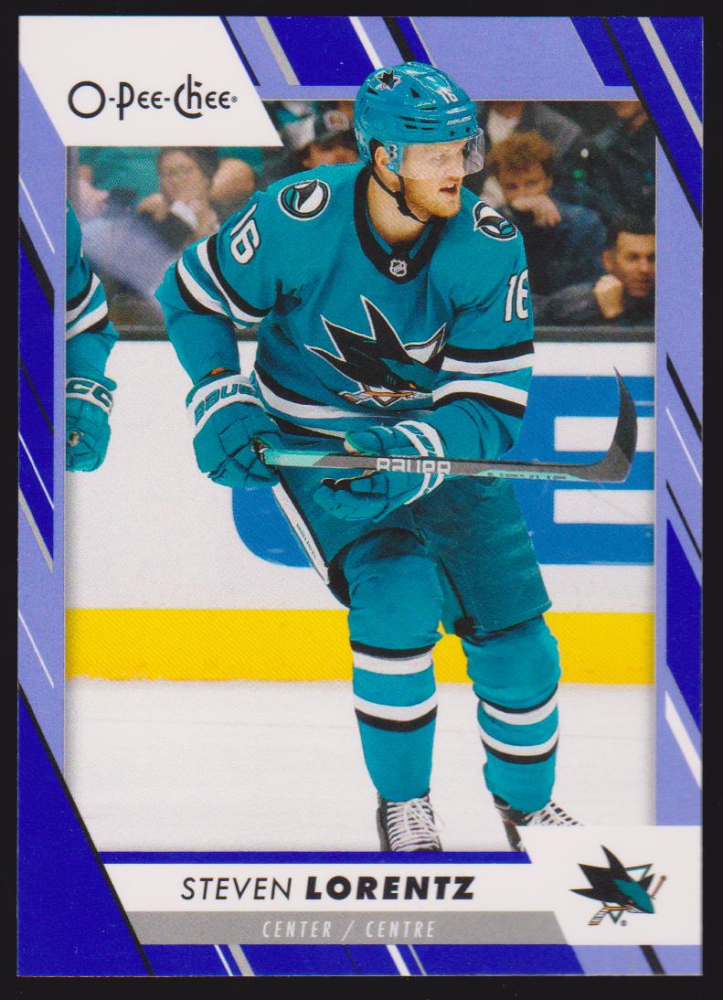 (image for) 2023-24 O-Pee-Chee Blue #426 Steven Lorentz