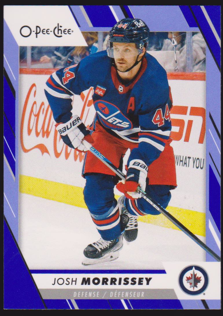 (image for) 2023-24 O-Pee-Chee Blue #76 Josh Morrissey