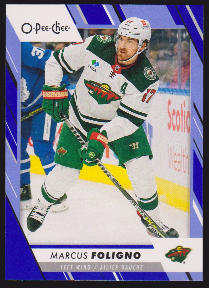 (image for) 2023-24 O-Pee-Chee Blue #301 Marcus Foligno