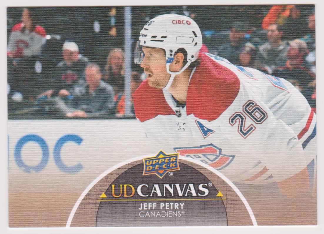 (image for) 2021-22 Upper Deck Canvas #C163 Jeff Petry