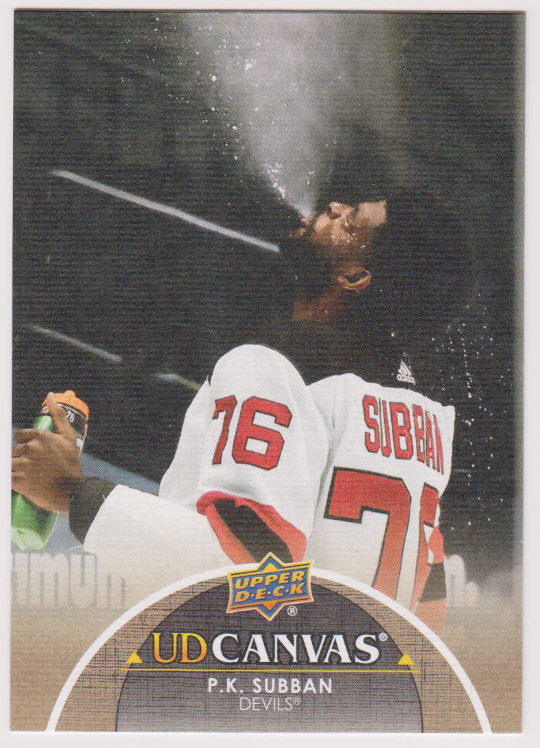 (image for) 2021-22 Upper Deck Canvas #C49 P.K. Subban