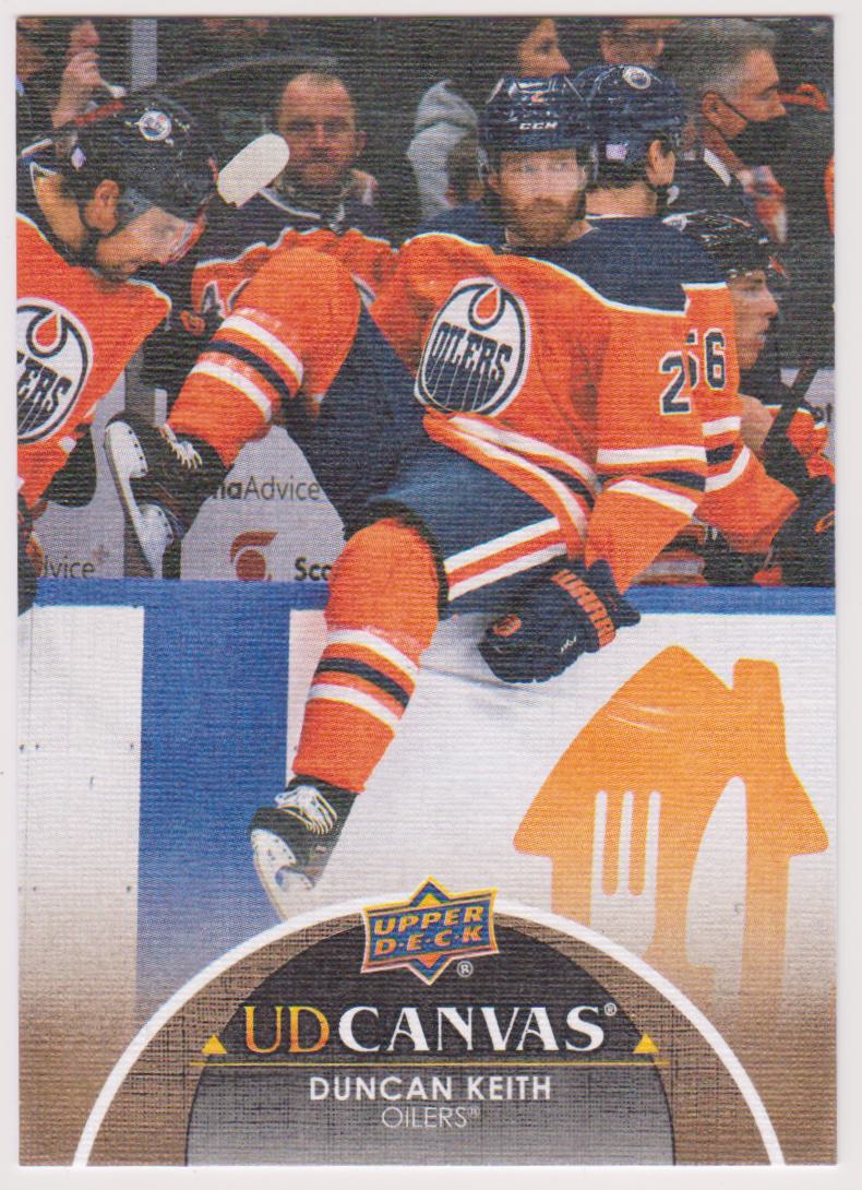(image for) 2021-22 Upper Deck Canvas #C302 Duncan Keith
