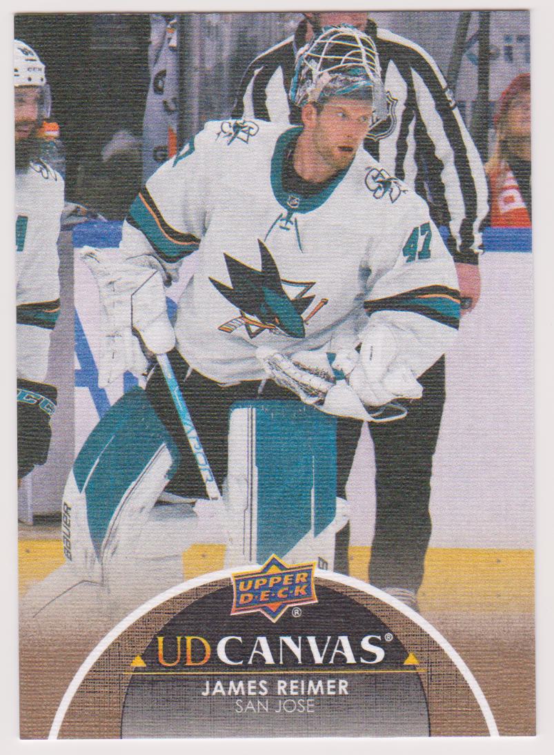 (image for) 2021-22 Upper Deck Canvas #C336 James Reimer