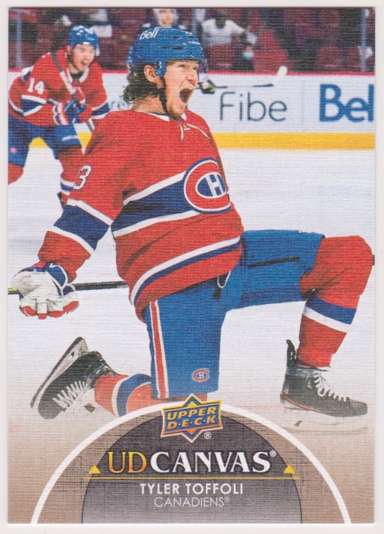 (image for) 2021-22 Upper Deck Canvas #C164 Tyler Toffoli