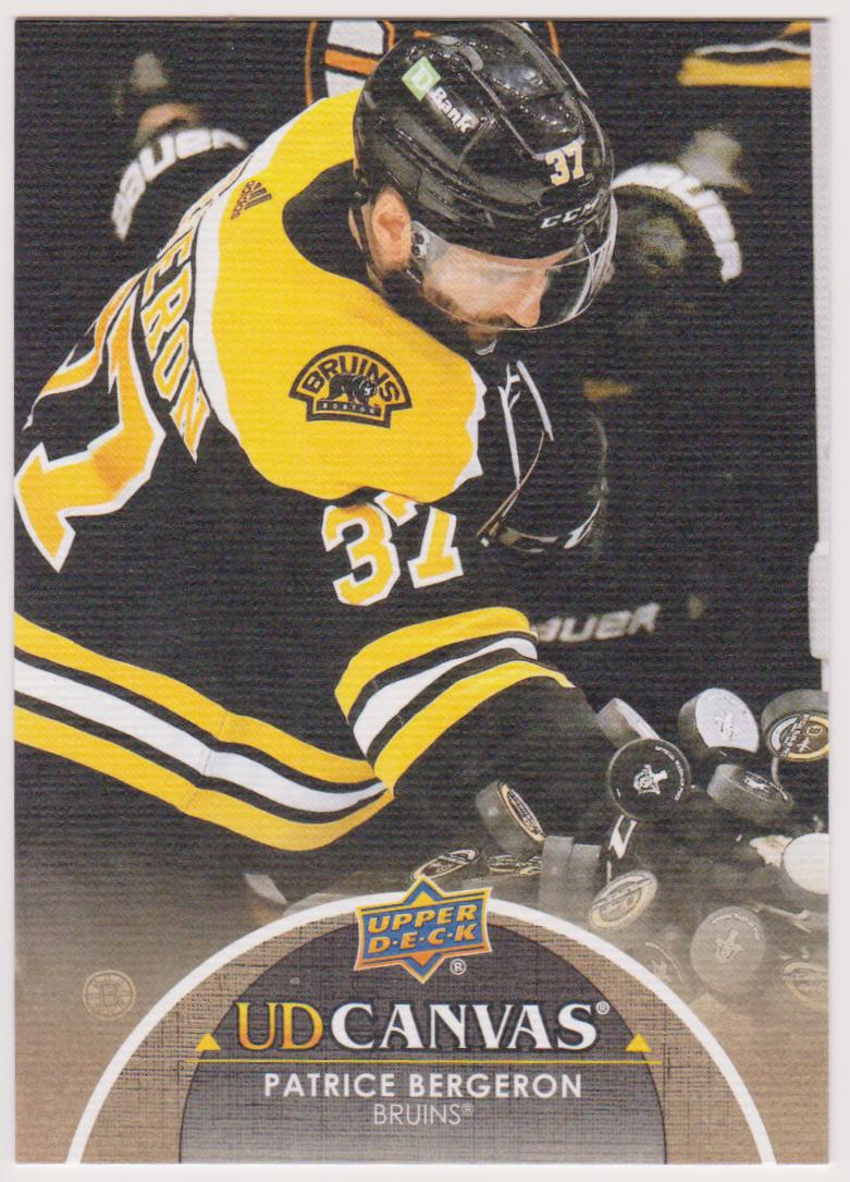 (image for) 2021-22 Upper Deck Canvas #C6 Patrice Bergeron