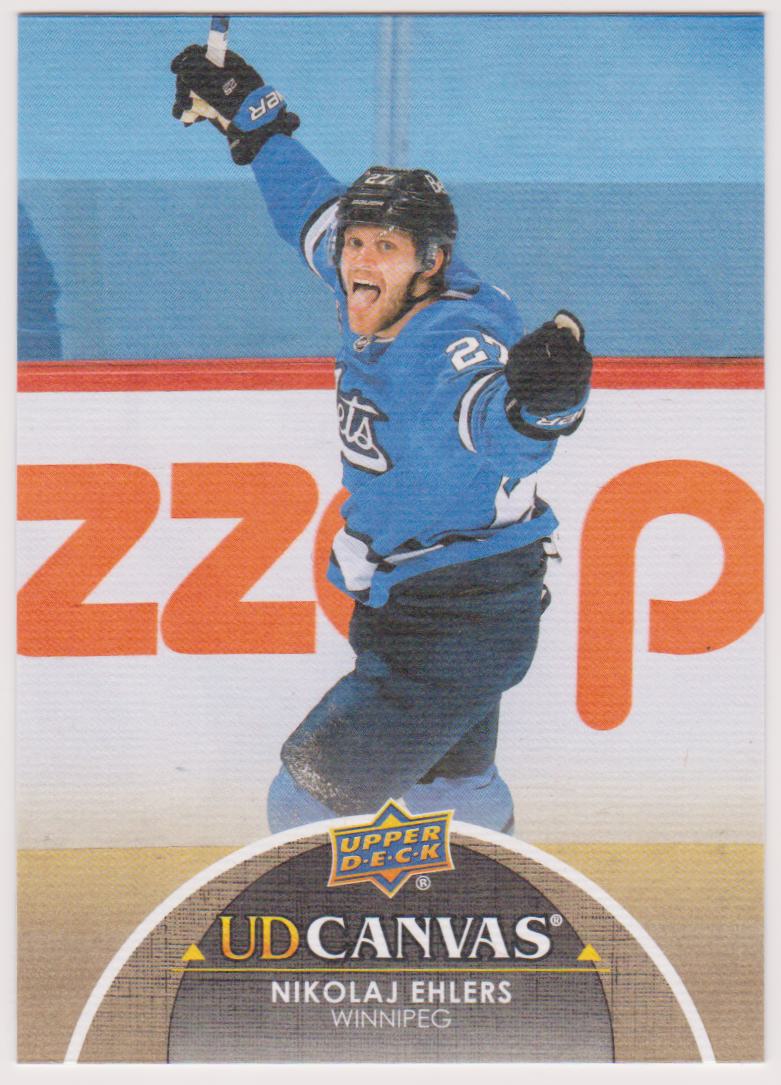 (image for) 2021-22 Upper Deck Canvas #C88 Nikolaj Ehlers
