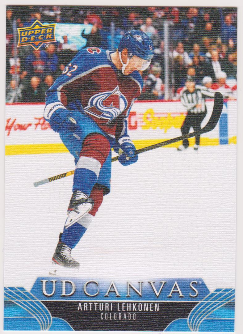 (image for) 2023-24 Upper Deck UD Canvas #C140 Artturi Lehkonen