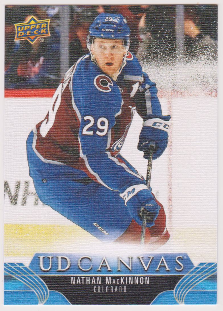 (image for) 2023-24 Upper Deck UD Canvas #C141 Nathan MacKinnon