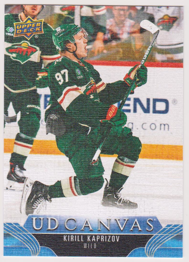 2023-24 Upper Deck UD Canvas #C162 Kirill Kaprizov (image for) 2023-24 Upper Deck UD Canvas #C162 Kirill Kaprizov