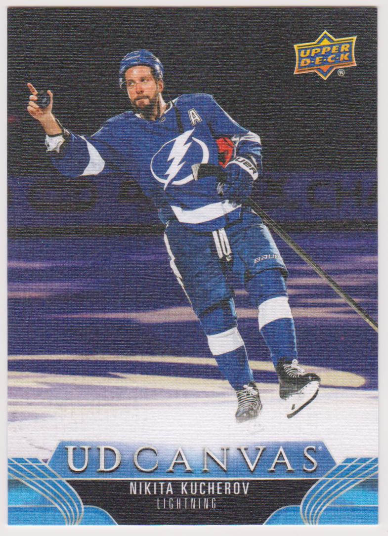 2023-24 Upper Deck UD Canvas #C192 Nikita Kucherov (image for) 2023-24 Upper Deck UD Canvas #C192 Nikita Kucherov