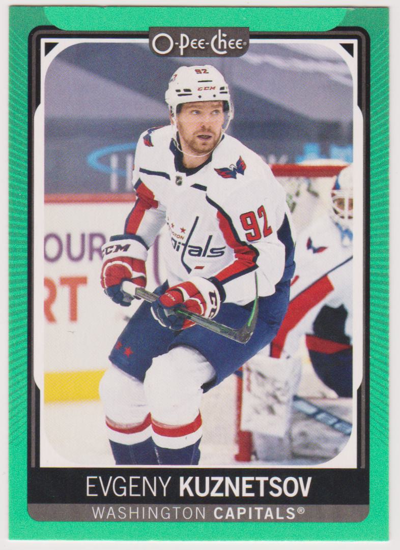 2021-22 O-Pee-Chee Neon Green #433 Evgeny Kuznetsov 37/50 (image for) 2021-22 O-Pee-Chee Neon Green #433 Evgeny Kuznetsov 37/50