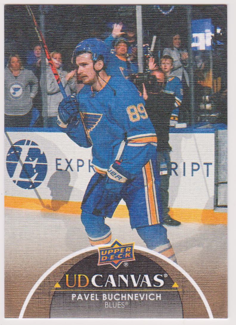 (image for) 2021-22 Upper Deck Canvas #C340 Pavel Buchnevich