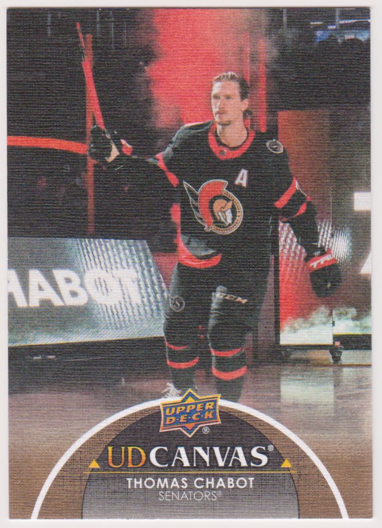 (image for) 2021-22 Upper Deck Canvas #C327 Thomas Chabot