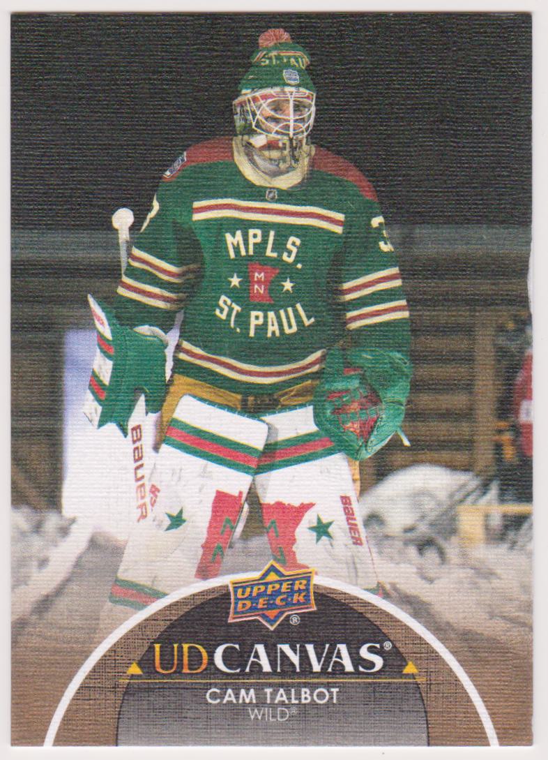 (image for) 2021-22 Upper Deck Canvas #C310 Cam Talbot
