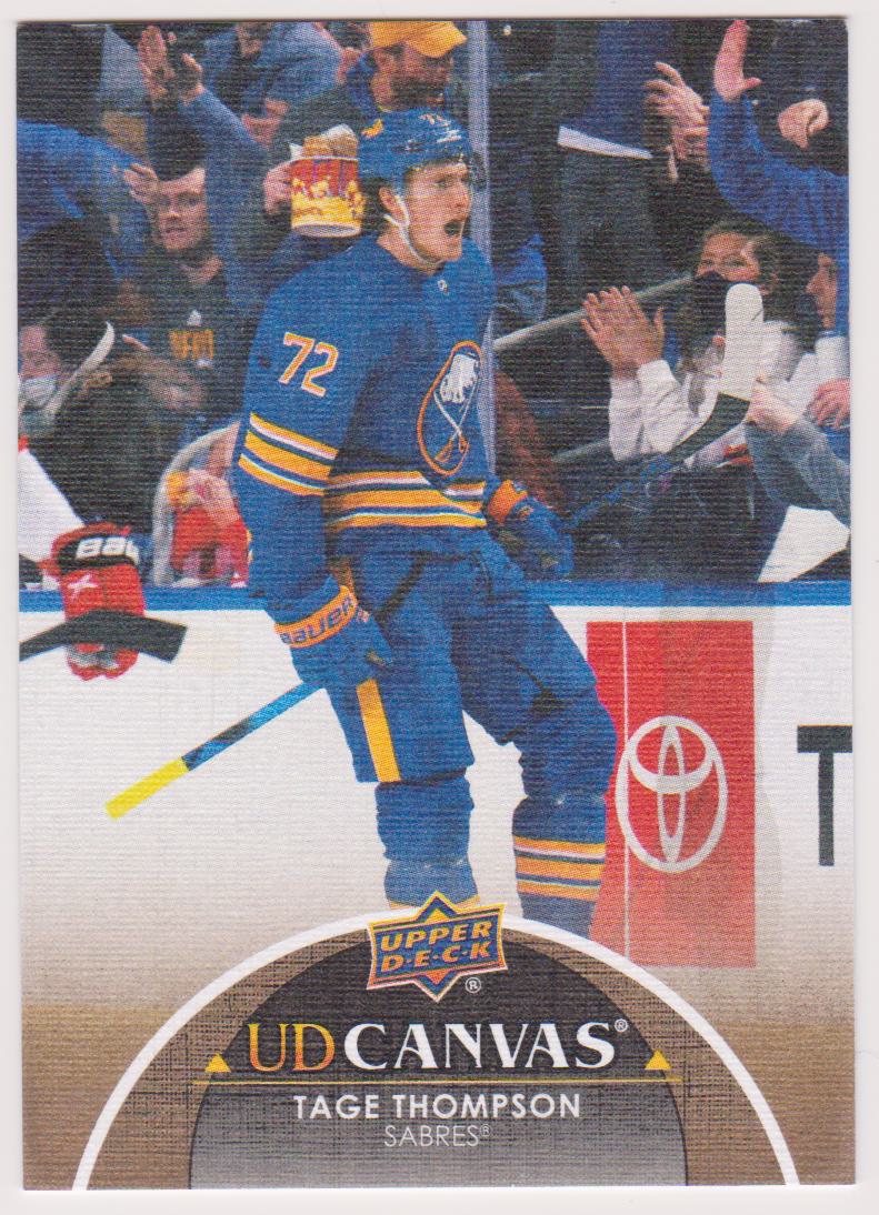 (image for) 2021-22 Upper Deck Canvas #C280 Tage Thompson