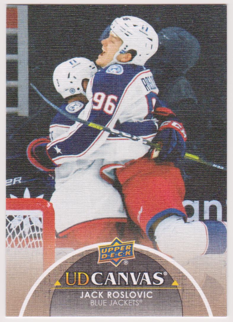 (image for) 2021-22 Upper Deck Canvas #C144 Jack Roslovic