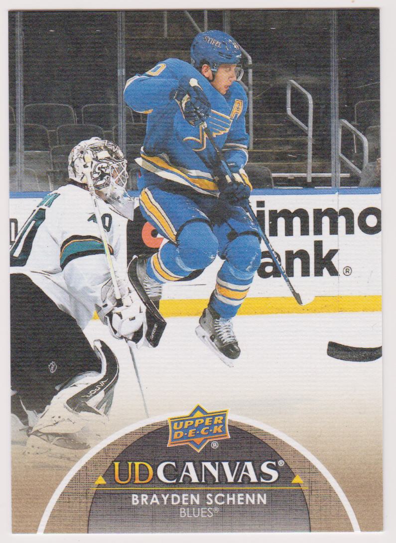 (image for) 2021-22 Upper Deck Canvas #C71 Brayden Schenn