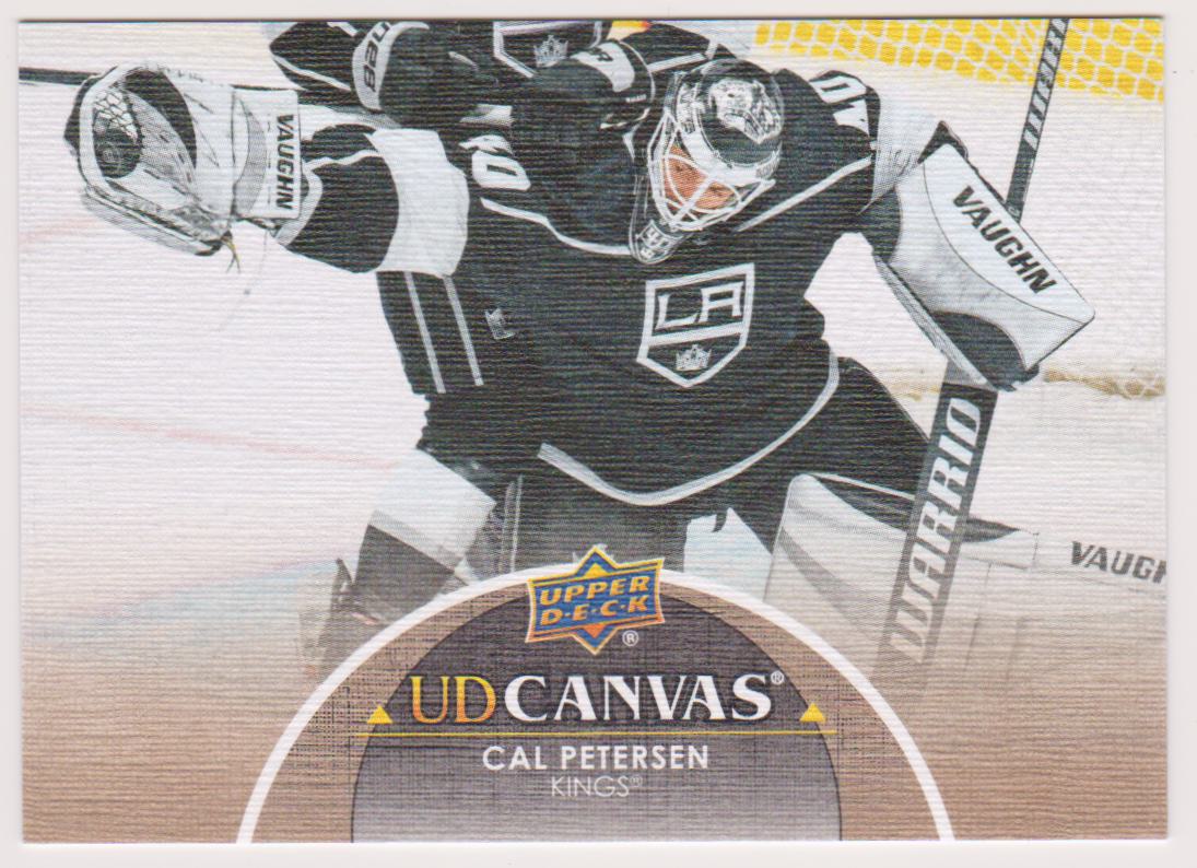 (image for) 2021-22 Upper Deck Canvas #C158 Cal Petersen