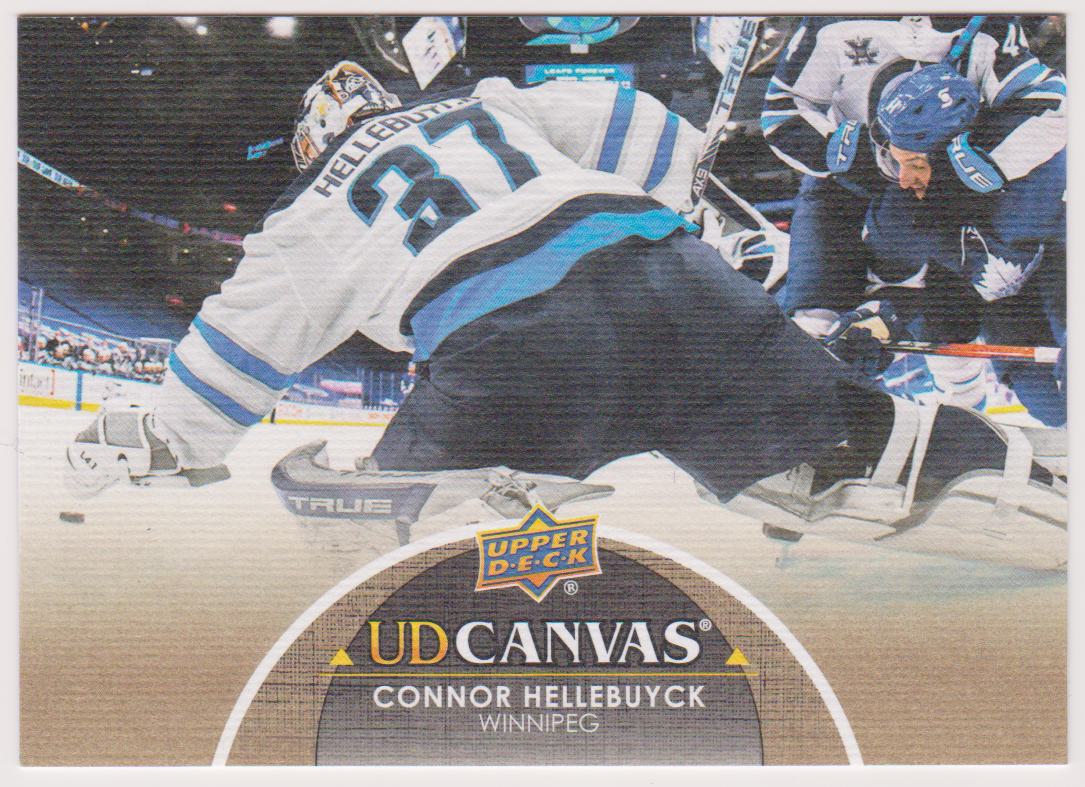 (image for) 2021-22 Upper Deck Canvas #C89 Connor Hellebuyck