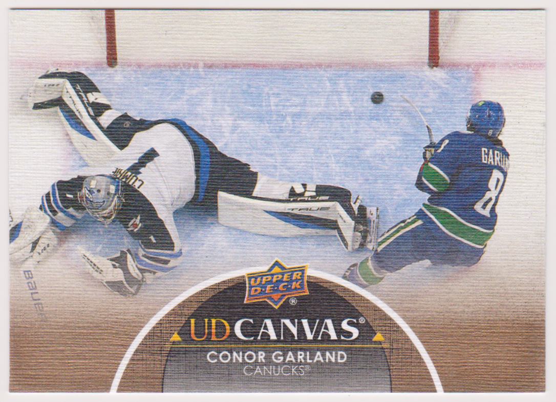 (image for) 2021-22 Upper Deck Canvas #C350 Conor Garland