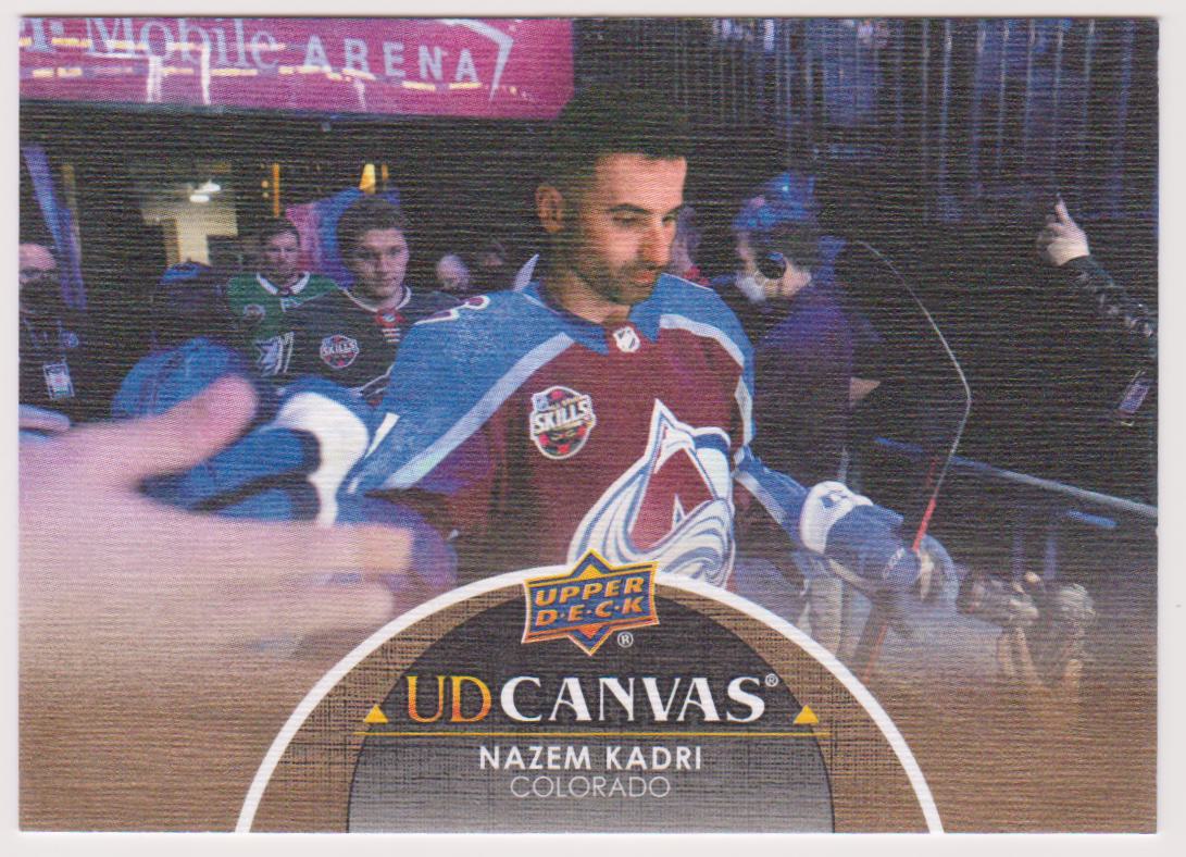 (image for) 2021-22 Upper Deck Canvas #C290 Nazem Kadri