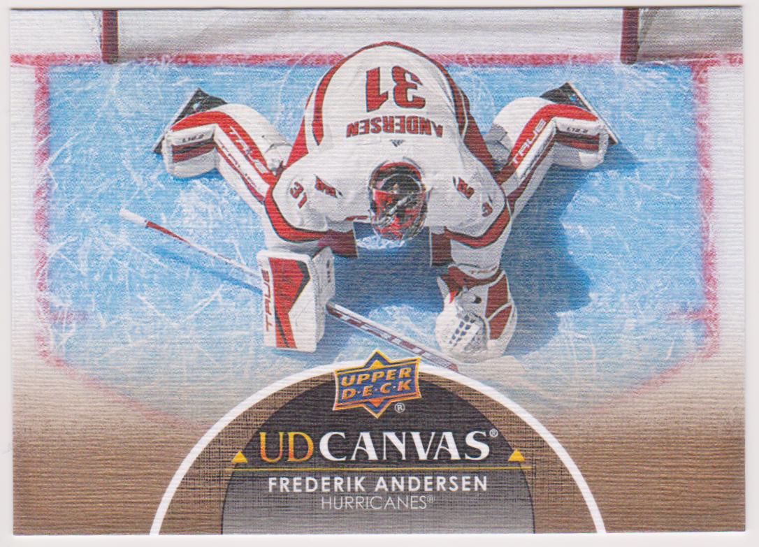 (image for) 2021-22 Upper Deck Canvas #C284 Frederik Andersen
