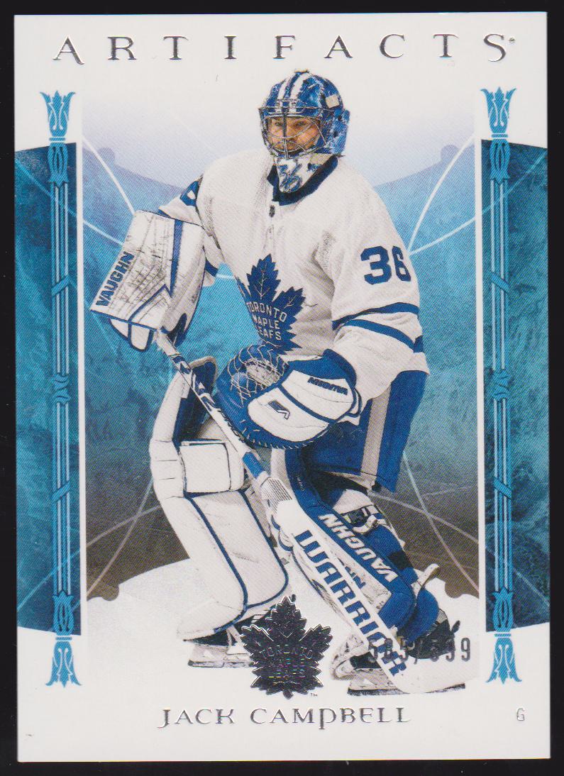 2022-23 Artifacts #146 Jack Campbell 585/599 (image for) 2022-23 Artifacts #146 Jack Campbell 585/599