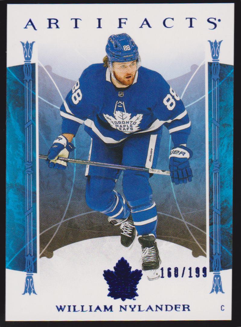 (image for) 2022-23 Artifacts Royal Blue #89 William Nylander 160/199