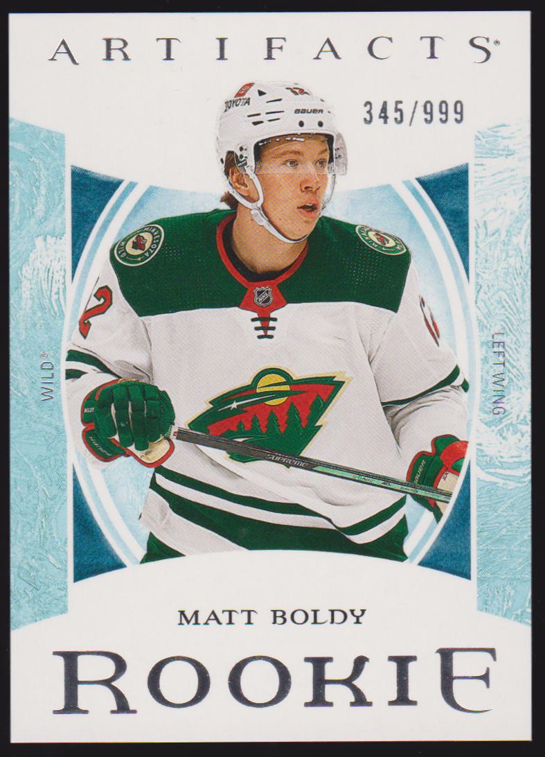 (image for) 2022-23 Artifacts #176 Matt Boldy RC 345/999