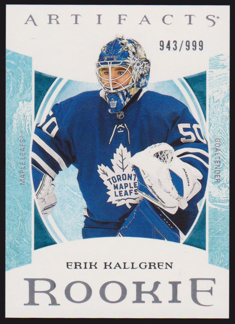 (image for) 2022-23 Artifacts #191 Erik Kallgren RC 943/999
