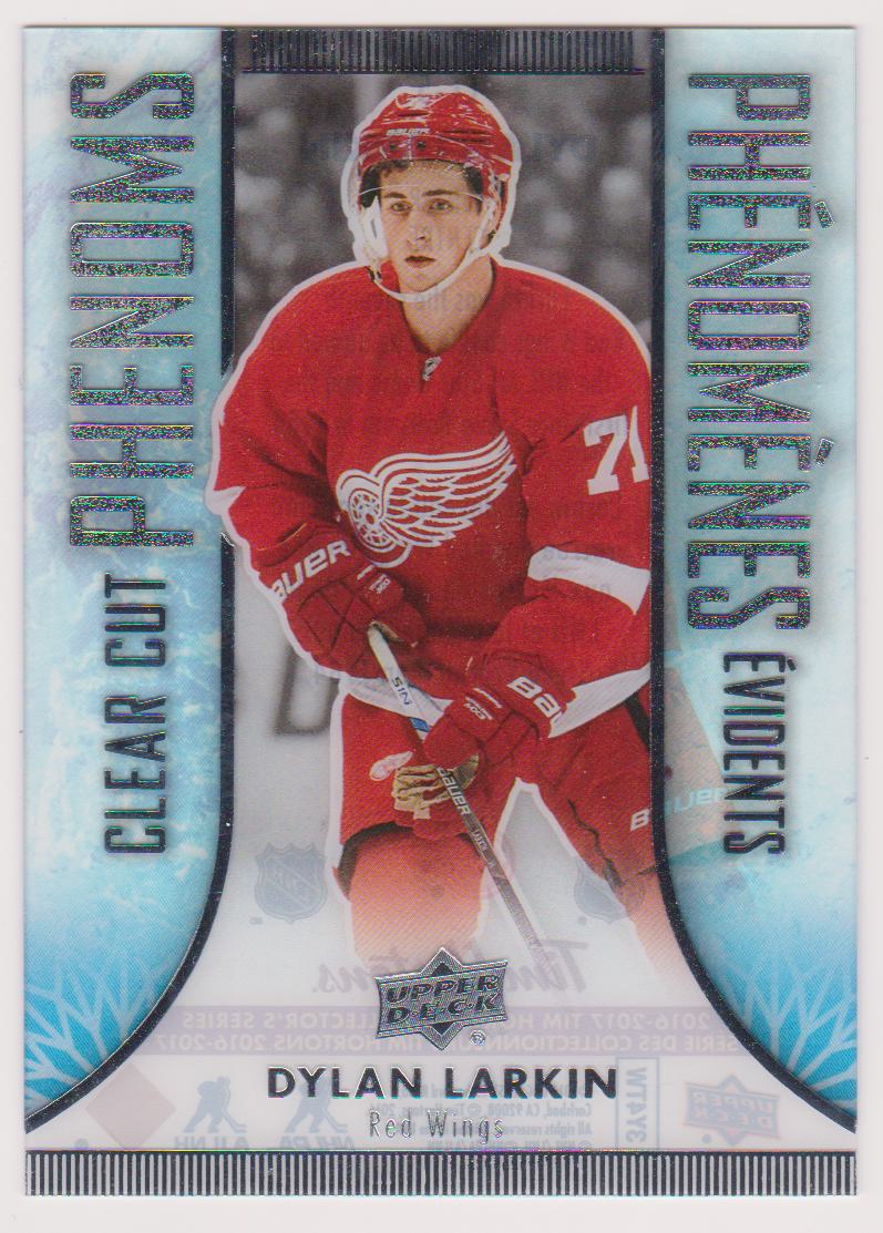(image for) 2016-17 Upper Deck Tim Hortons Clear Cut Phenoms #CC5 Dylan Larkin