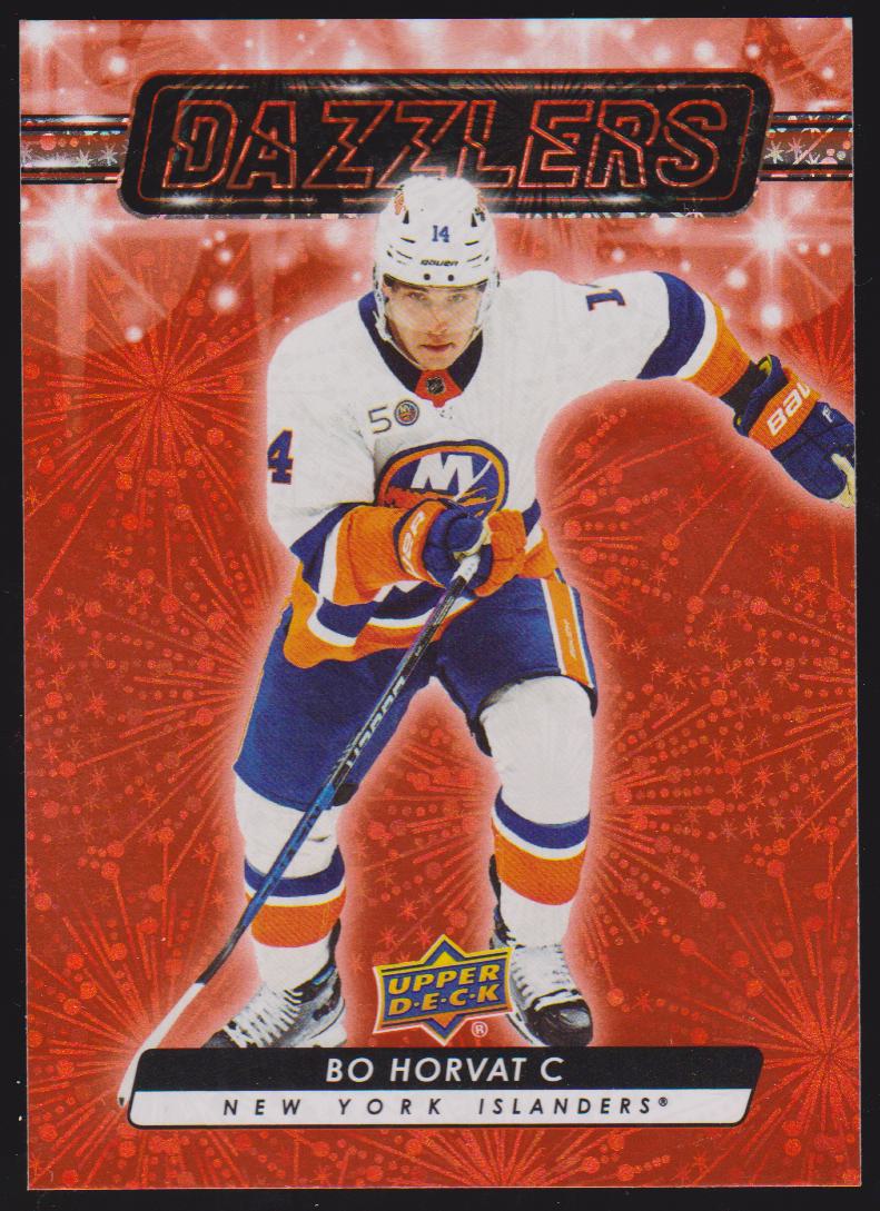 (image for) 2023-24 Upper Deck Dazzlers Orange #DZ56 Bo Horvat