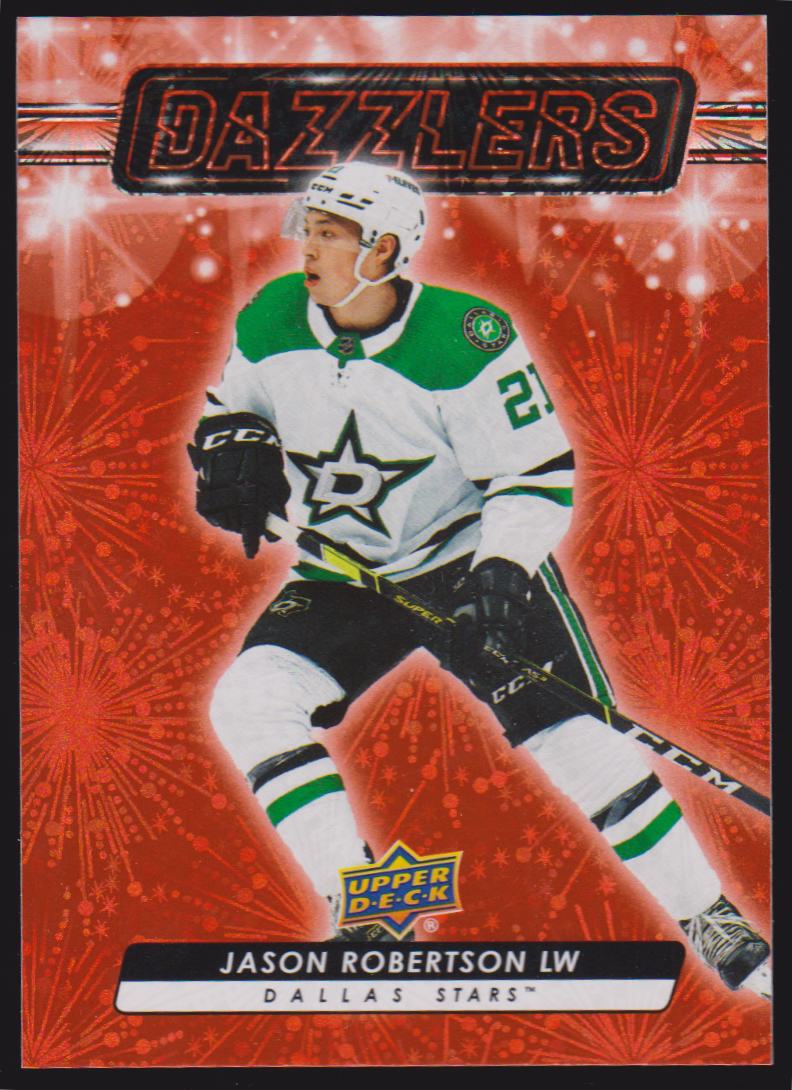 (image for) 2023-24 Upper Deck Dazzlers Orange #DZ71 Jason Robertson