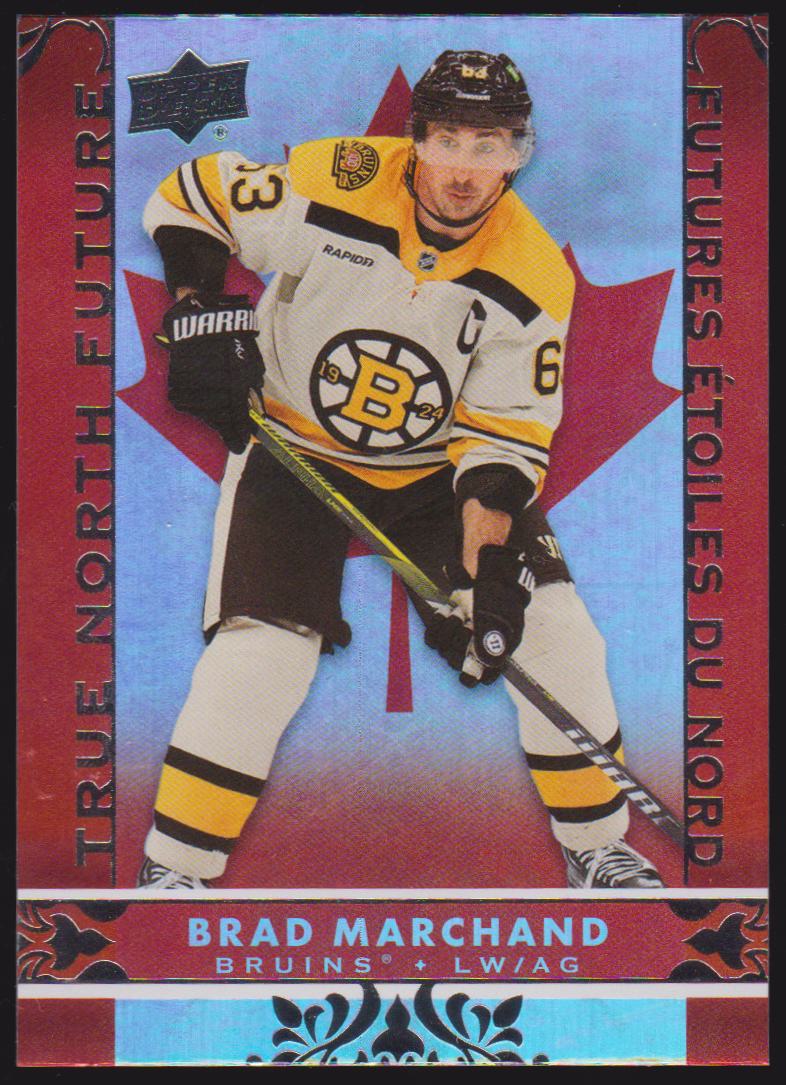 (image for) 2024-25 Upper Deck Tim Hortons True North Future #TN3 Brad Marchand